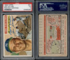 1956 Topps Joe Collins #21 PSA PSA 3 Authentic Auto front and back of card