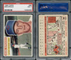 1956 Topps Bob Speake #66 PSA 7 front and back of card
