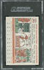 1956 Topps Art Houtteman #281 SGC 8 Back of card