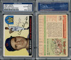 1955 Topps Tom Wright #141 PSA Authentic Auto front and back of card