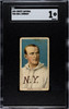 1909 T206 Bull Durham Sweet Caporal 150 SGC 1 front of card