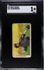 1909 T206 Joe Birmingham Sweet Caporal 150 SGC 1 front of card