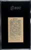 1910 T113 Types of All Nations Germany Recruit Little Cigars SGC 3 Back of card
