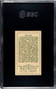 1910 T113 Types of All Nations Iceland Recruit Little Cigars SGC 4 Back of card