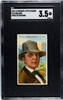 1910 T113 Types of All Nations Ireland Recruit Little Cigars SGC 3.5 front of card