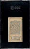 1910 T113 Types of All Nations Italy Recruit Little Cigars SGC 3.5 Back of card