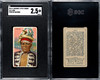 1910 T113 Types of All Nations Java Recruit Little Cigars SGC 2.5 front and back of card