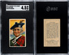 1910 T113 Types of All Nations Scotland Recruit Little Cigars SGC 4.5 front and back of card