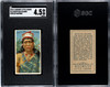 1910 T113 Types of All Nations South Sea Islands Recruit Little Cigars SGC 4.5 front and back of card