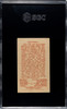 1910 T113 Types of All Nations Abyssinia Sub Rosa Little Cigars SGC 5 Back of card