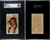 1910 T113 Types of All Nations Greece Sub Rosa Little Cigars SGC 3 front and back of card