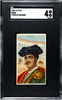 1910 T113 Types of All Nations Spain Sub Rosa Little Cigars SGC 4 front of card