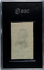 1910 S77 Mogul Cigarettes James K. Polk U.S. Presidents SGC A back of card