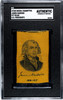 1910 S77 Mogul Cigarettes James Madison U.S. Presidents SGC A front of card