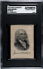 1910 S77 Mogul Cigarettes James Madison U.S. Presidents SGC A front of card