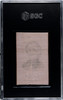 1910 S77 Mogul Cigarettes John Tyler U.S. Presidents SGC A back of card
