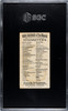 1888 N25 Allen & Ginter Leopard Wild Animals of the World SGC 1.5 back of card