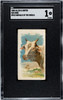 1888 N25 Allen & Ginter Zebu Wild Animals of the World SGC 1 front of card