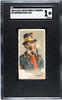 1888 N33 Allen & Ginter Bavarian Postillion World's Smokers SGC 1 front of card