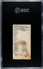 1889 N8 Allen & Ginter Toadfish Fish From American Waters SGC A Back of card