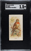 1890 N23 Allen & Ginter Linnet Song Birds of the World SGC 1.5 front of card