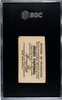 1890 Virginia Brights Cigarettes Lillian Russell Looking Rt., Net Over Left Shoulder Actors & Actresses SGC 1 back of card