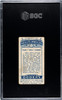 1908 Ogden's Cigarettes Spike Robson #39 Pugilists & Wrestlers SGC 2 Back of card