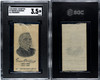 1910 Mogul Cigarettes S77 Silks Grover Alexander U.S. Presidents SGC 3.5 front and back of card