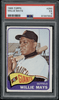 1965 Topps Willie Mays #250 PSA 5 front of card
