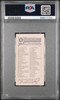 1890 N21 Allen & Ginter Walrus 50 Quadrupeds PSA 4 back of card