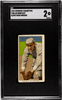 1910 T206 Ed Konetchy Golve Near Ground Piedmont 350 SGC 2 front of card