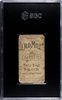 1910 T210 Michael Hauser Old Mill SGC 1 back of card