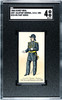 1880s N224 Kinney Bros Asst. Adjutant-General USA Military Series SGC 4 front of card