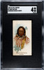 1888 N2 Allen & Ginter War Captain American Indian Chiefs SGC 4 front of card