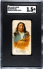 1888 N2 Allen & Ginter Spotted Tail American Indian Chiefs SGC 1.5 front of card