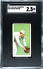 1909-11 T206 Peaches Graham Old Mill SGC 2.5 front of card