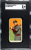 1910 T206 Bobby Byrne Piedmont 350 SGC 1 front of card