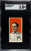 1910 T206 Doc Casey Sweet Caporal 350 SGC 1.5 front of card