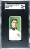 1910 T206 Gabby Street Portrait American Beauty 350 SGC 1 front of card