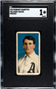 1910 T206 Harry Krause Portrait Piedmont 350 SGC 1 front of card