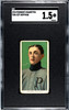 1910 T206 Izzy Hoffman Piedmont 350 SGC 1.5 front of card