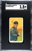 1910 T206 Owen Wilson Piedmont 350 SGC 1.5 front of card