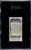 1906 Ogden's Football (Soccer) Club Colours Everton AFC #12 Football Club Colours SGC 4 back of card