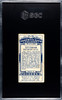 1906 Ogden's Football (Soccer) Club Colours Tottenham Hotspur AFC #25 Football Club Colours SGC 4 back of card