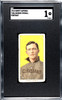 1910 T206 George Stovall Portrait Sweet Caporal 350 SGC 1 front of card