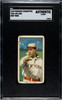 1910 T206 Joe Lake New York Piedmont 350 SGC Authentic front of card