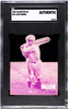 1934 Batter-Up Jack Burns #18 SGC A front of card