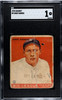 1933 Goudey Big League Chewing Gum Dave Harris #9 SGC 1 front of card