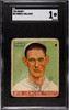 1933 Goudey Big League Chewing Gum Dibrell Williams #82 SGC 1 front of card