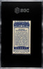 1908 Ogden's Cigarettes Georges Hackenschmidt #16 Pugilists & Wrestlers SGC 5 back of card